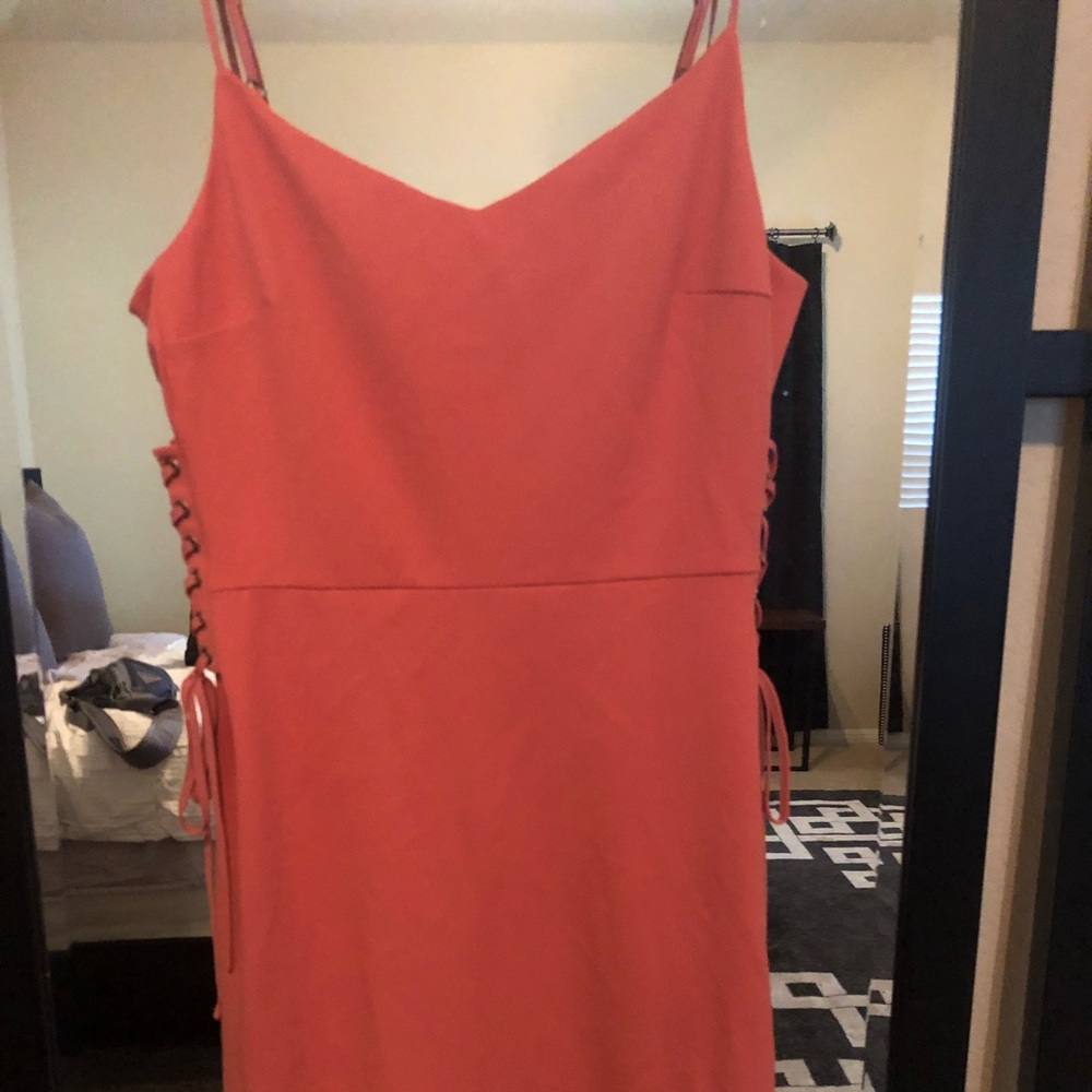 1. State Coral Mini Dress